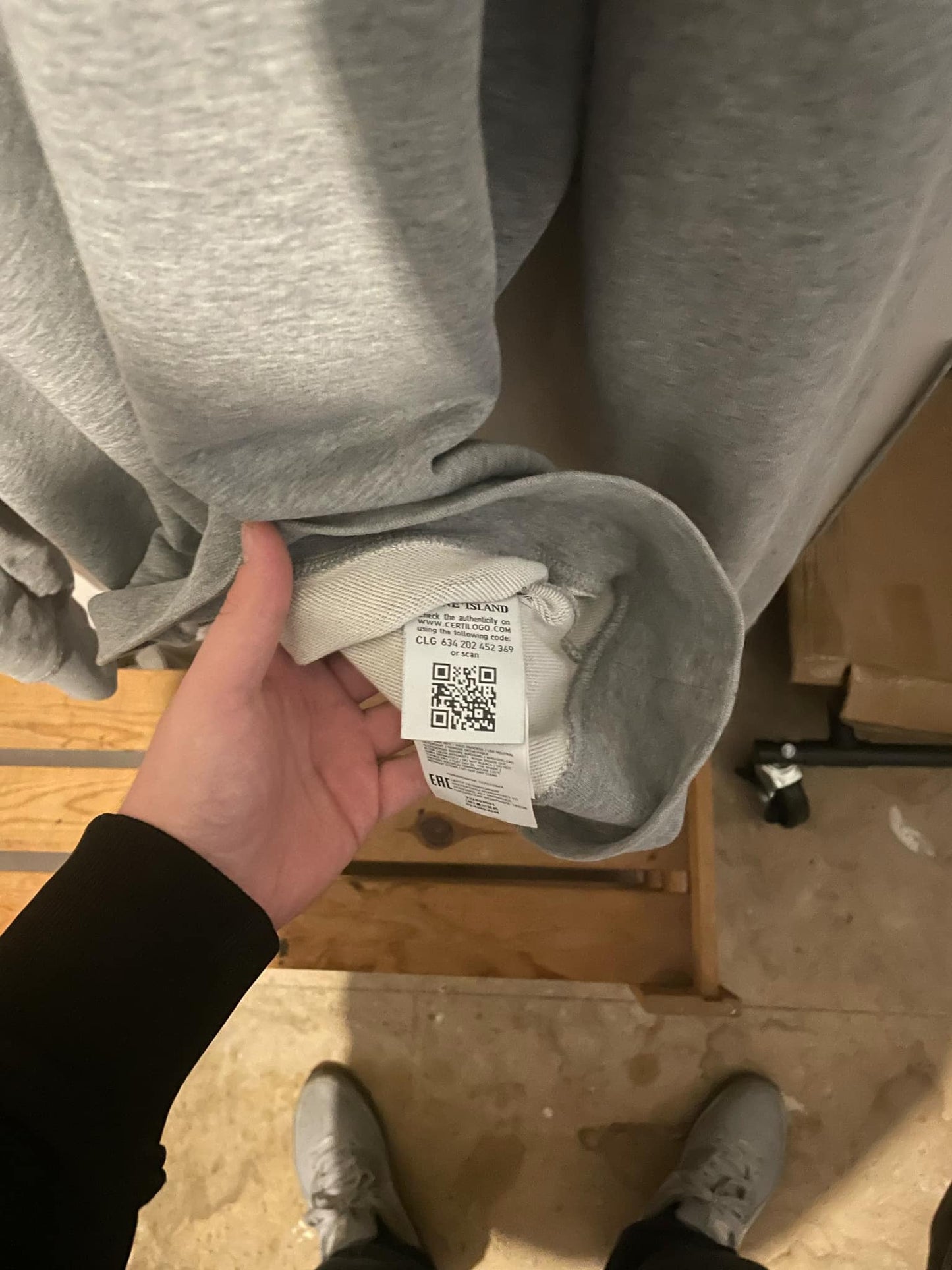 Stone island Grey jumper